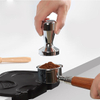Pulverbohnenpresse aus Edelstahl 51 mm, Espresso-Handpresse 51 mm, 304 58 mm Barista-Kaffeestampfer aus Metall