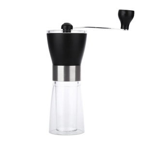 Handkurbel-Kaffeemühle, neue, verbesserte manuelle Kaffeemühle aus Edelstahl