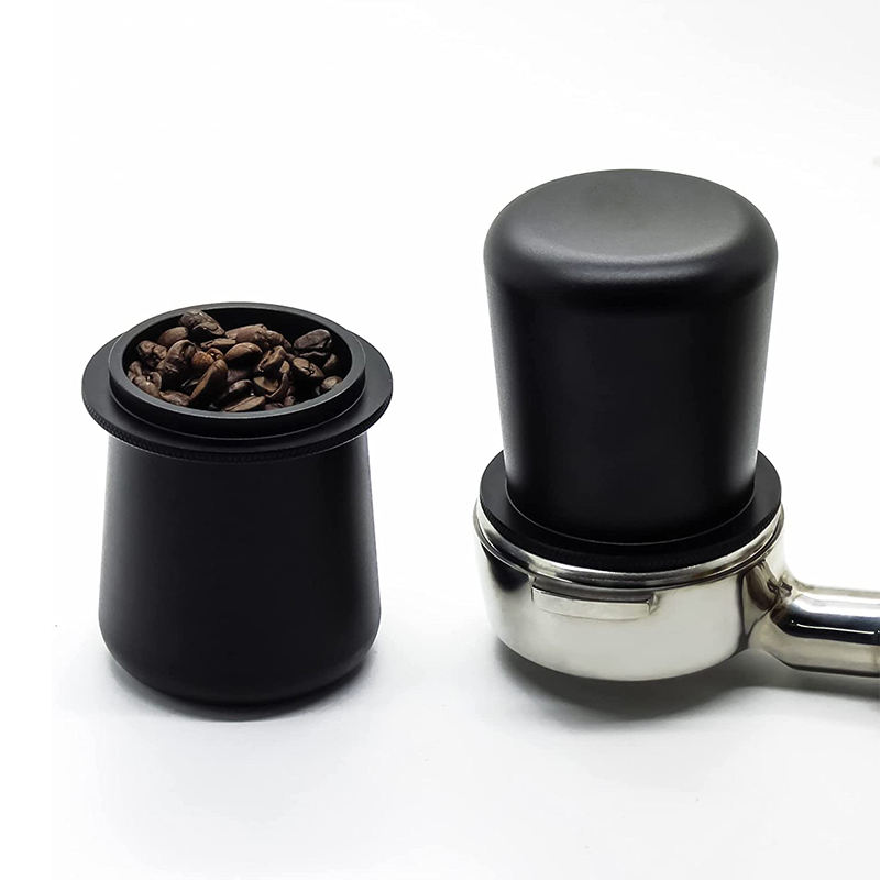 Aluminiumlegierung 53 mm Kaffee-Messbecher Espressomaschine Werkzeug Espresso-Messtrichter Dosierbecher Barista-Kaffeepulver