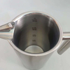 French Press, klassischer Stil, Edelstahl, isoliert, doppelwandig, 900 ml, French Press mit individuellem Logo-Thermometer