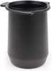 58 mm Siebträger-Dosierbecher, Espresso-Kaffee-Dosierbecher, 304 Edelstahl, mattschwarz, Antihaftbeschichtung