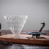 Heißer Verkauf Kaffee Dripper V60 Hitzebeständige Glas Kaffee Filter für Barista Kaffee Brühen Tasse 2-4Cups