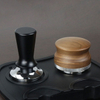 Espresso-Tamper, kalibrierter Druck, antihaftbeschichtet, selbstnivellierend, raffinierter Griff, Kaffee-Tamper aus Edelstahl