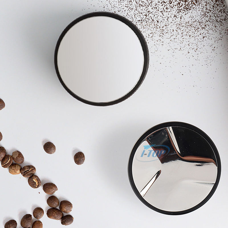 Hand-Tamper-Verteilung, einstellbare Tiefe, Espresso-Tamper, Doppelkopf-Nivellierer, einfacher Kaffeeverteiler