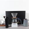 V-förmiges Kaffeeset für 60 Personen, Pour-over-Kaffeemaschine, Couchtisch und Beistelltisch-Set, Barista-Werkzeuge