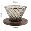 Geschenkverpackung OEM Hand Drip Pour Over Keramik V60 Kaffeezubehör Maker Set Tropfkessel Reisekaffeeset