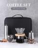 Heißer Verkauf tragbare Kaffeemaschine äthiopische handgebraute V60 Reise-Luxuskaffee-Geschenksets