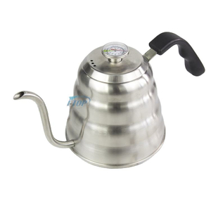 Schwanenhals Wasserkocher Mode 304 Edelstahl Griff Drip Kaffeekanne Teekanne Lange Schwanenhals Auslauf Kaffee Wasserkocher