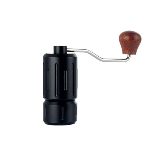Espresso-Tropfmühle mit Gratkegel aus Edelstahl