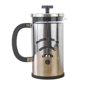 I-TOP GFP04 hochwertige 350 ml kleine French-Press-Kaffeemaschine aus Glas