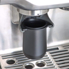 58 mm Siebträger-Dosierbecher, Espresso-Kaffee-Dosierbecher, 304 Edelstahl, mattschwarz, Antihaftbeschichtung