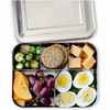 Hochwertige, rechteckige, versiegelte, auslaufsichere, umweltfreundliche Bento-Lunchbox, doppelschichtige Lunchbox aus Edelstahl für Kinder und Erwachsene