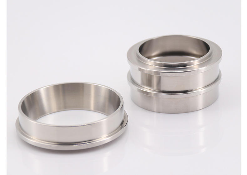 58-mm-Espresso-Dosiertrichter, Edelstahl-Dosierring, kompatibel mit 58-mm-Espressomaschinen-Siebträger/-Boden
