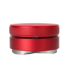 Espresso-Verteilungswerkzeug, Espresso-Nivellierer, 51 mm bis 58 mm, Edelstahl, schwarzer Kaffeeverteiler