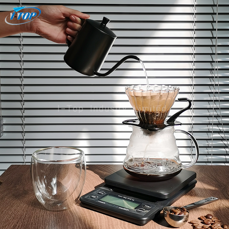 Barista-Kaffeeset, Geschenktüten-Set, Tropf-Schwanenhals-Wasserkocher, Kaffee- und Tee-Sets