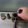 WDT Tool Espresso-Kaffeerührer, professionelles Barista-Nadelverteilungswerkzeug mit 0,4 mm Nadel und Ständer