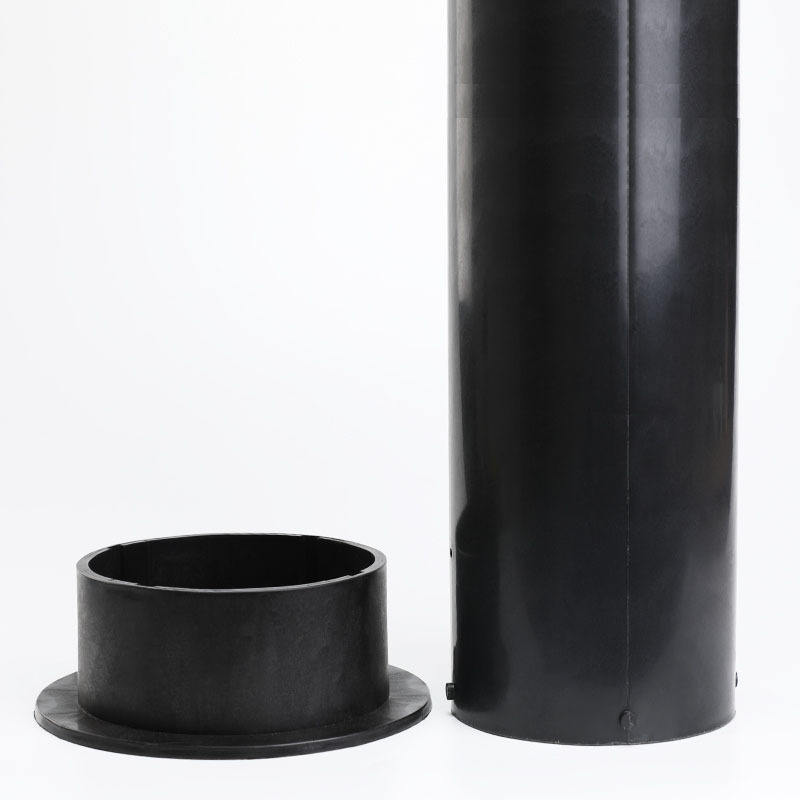 Klopfbox für Espresso-Boden. Kommerzielle, bodenstehende, saugfähige Klopfbox im Barista-Stil mit abnehmbarer, rutschfester Basis