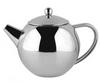 Edelstahl-Teekanne mit Teesieb, 900–1500 ml, Teewärmer mit Teekannen-Ei für losen Tee