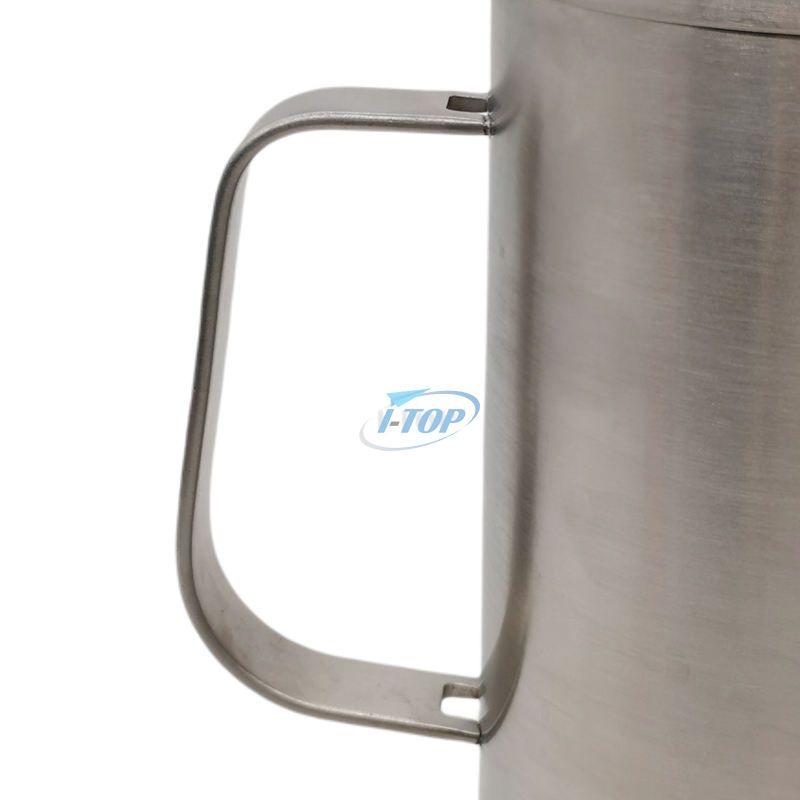 Edelstahl-Kaffeemaschine für französische Presse, doppelwandige Isolierung, Kaffeepresse und Teebereiter, leicht zu reinigende französische Presse