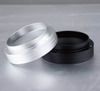 Dosierringe, Aluminium-Kaffeepulver, Dosierringe, Trichter mit magnetischem Ersatz-Kaffeemaschine-Zubehör, Schwarz (58 mm)