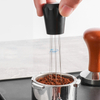Espresso-Kaffeerührer Barista Rührnadeln für Espresso-Verteilung, diamantgeschliffener Griff und Ständer-Verteilernadeln