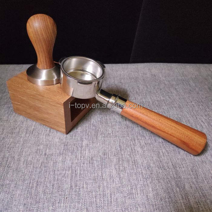 Maßgeschneidertes Kaffeezubehör Barista Tools Kaffee-Siebträger aus Edelstahl für Espressokaffee