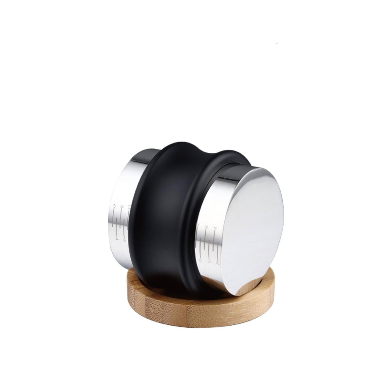53,3 mm Kaffeeverteiler-Nivellierer und Handstampfer, Espresso-Presswerkzeug |Doppelseitig, einstellbare Tiefe |Hochleistungs-Espresso Ha