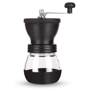 Einstellbare waschbare Handkurbel tragbare Keramikgrate Kaffeebohnenmühle Mini konische manuelle Kaffeemühle