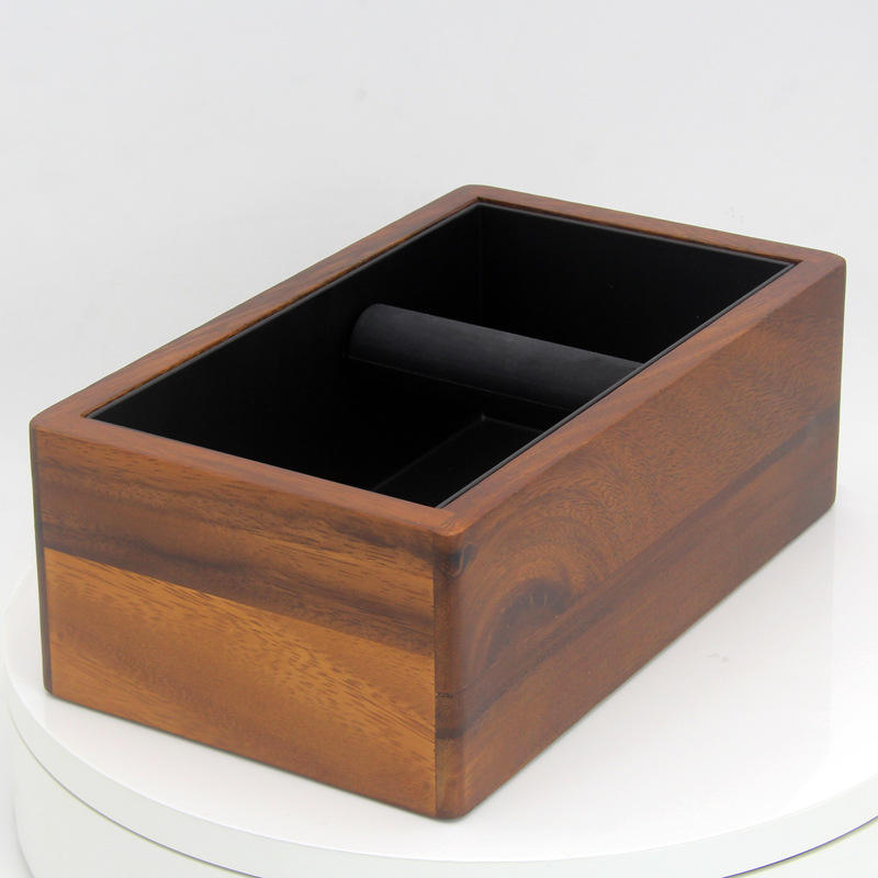 Espresso-Klopfbox, 58 mm Espresso-Zubehör-Organizer-Box, kompatibel mit allen Espresso-Zubehörteilen, Tamping-Station-Basis, 4-in-1