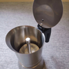 Kaffeekanne für den Herd aus Edelstahl 304, Inox 18/8, Espressomaschine, Moka-Kanne, Mokka-Kanne, italienischer Kaffee, Hitzeinduktion, erhältlich, Nylongriff