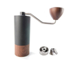 Manuelle Kaffeemühle, Handkaffeemühle mit verstellbarem konischem Edelstahl-Frässtift, Kapazität 30 g, tragbare Mühle