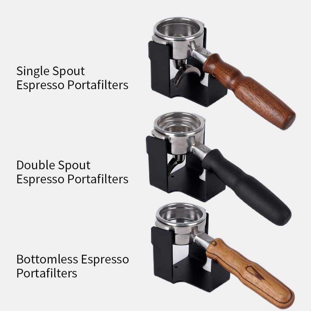 Espresso-Kaffee-Siebträgerhalter, Metall, 58 mm, Kaffeewaagenhalter, Kaffeezubehör, Barista-Werkzeuge, Siebträgerhalter-Station