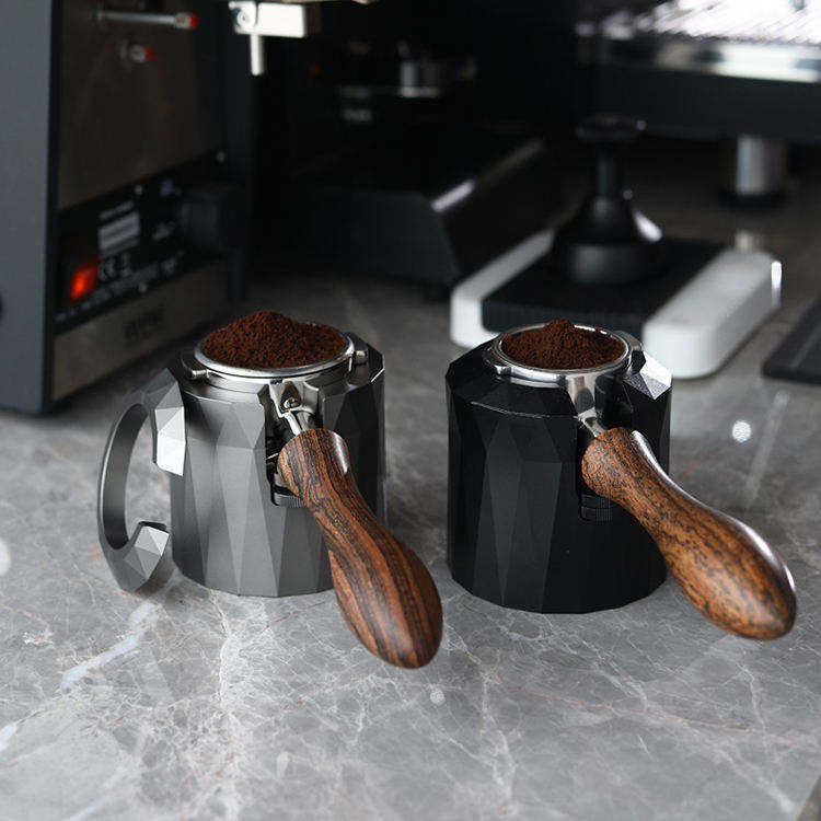 51/53/54/58MM Kaffee Tamper Stehen Espresso Siebträger Halter Rack Aluminium Legierung Einstellbare Kaffeemaschine barista Cafe Werkzeug