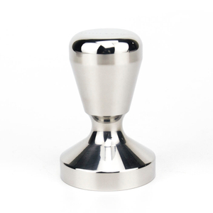 51 mm Kaffee-Tamper aus Edelstahl, Barista-Espresso-Tamper-Basis, Kaffeebohnenpresse