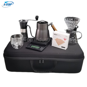 Exquisite handgebrühte Kaffeewerkzeuge, handgefertigtes Brew V60 Dripper Kaffee-Geschenkset