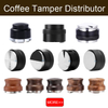 Kundenspezifischer Großhandel 58 mm 53 mm 51 mm professionelles Barista-Espresso-Zubehör, verstellbarer Doppelkopf-Kaffeeverteiler