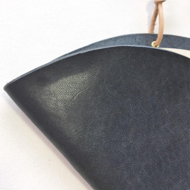 Luxuriöser Kaffeefilterhalter aus echtem Leder, Kaffeefilterhalter, Küchenpapierhalter