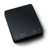 Digitale Kaffeewaage mit Timer CestMall 3 kg/0,1 g hohe LED-Küchenwaage mit verstecktem Bildschirm über USB wiederaufladbar Metallplatten-Küchenwaage