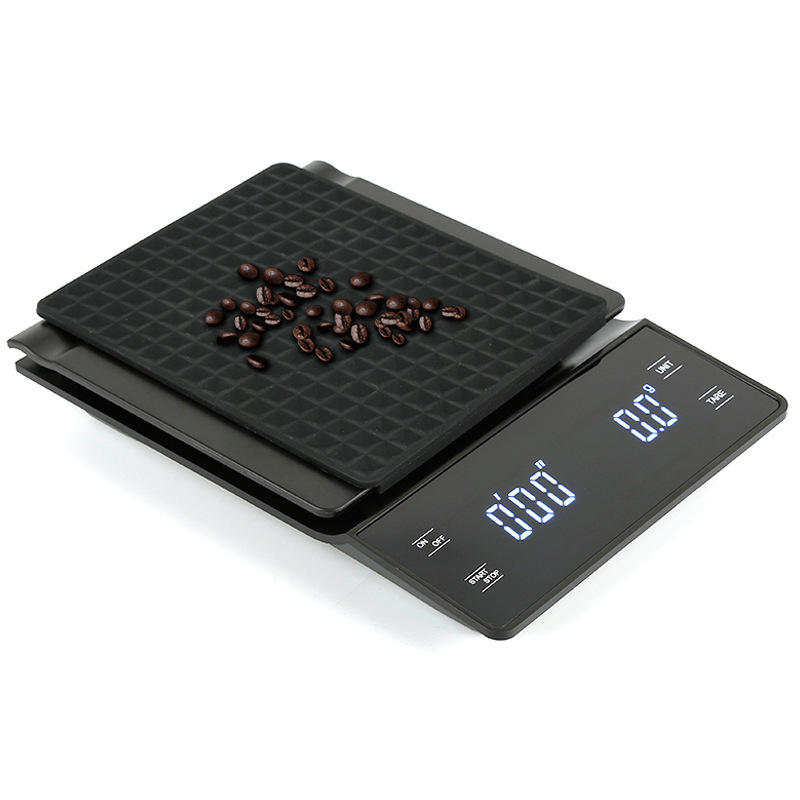 Ecocoffee Sell Like Hot Cakes, digitale Taschenwaage, Automatikmodus, Kaffee-Timer, elektronische Waage mit Zeitküche