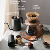 Heißer Verkauf Gießen Über Set V60 Kaffee Kit Mini Edelstahl Tragbare Hand Kaffeebohne Manuelle Kaffeemühle Großhandel