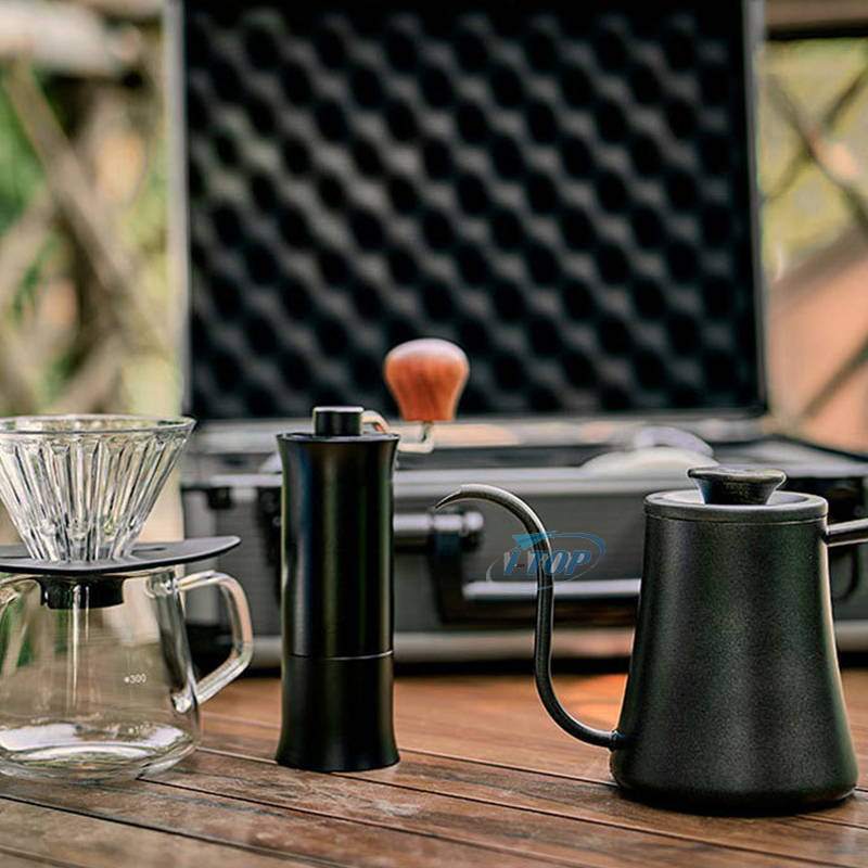 V60 Arabic Pour Over Kettle Kit Barista Tools Kaffee Campingtasche Kaffee- und Teesets Kaffeetropfer