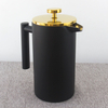 Kaffeepresse, 350/800/1000/1500 ml, spülmaschinenfest, doppelwandiger Edelstahl, French-Press-Kaffeemaschine