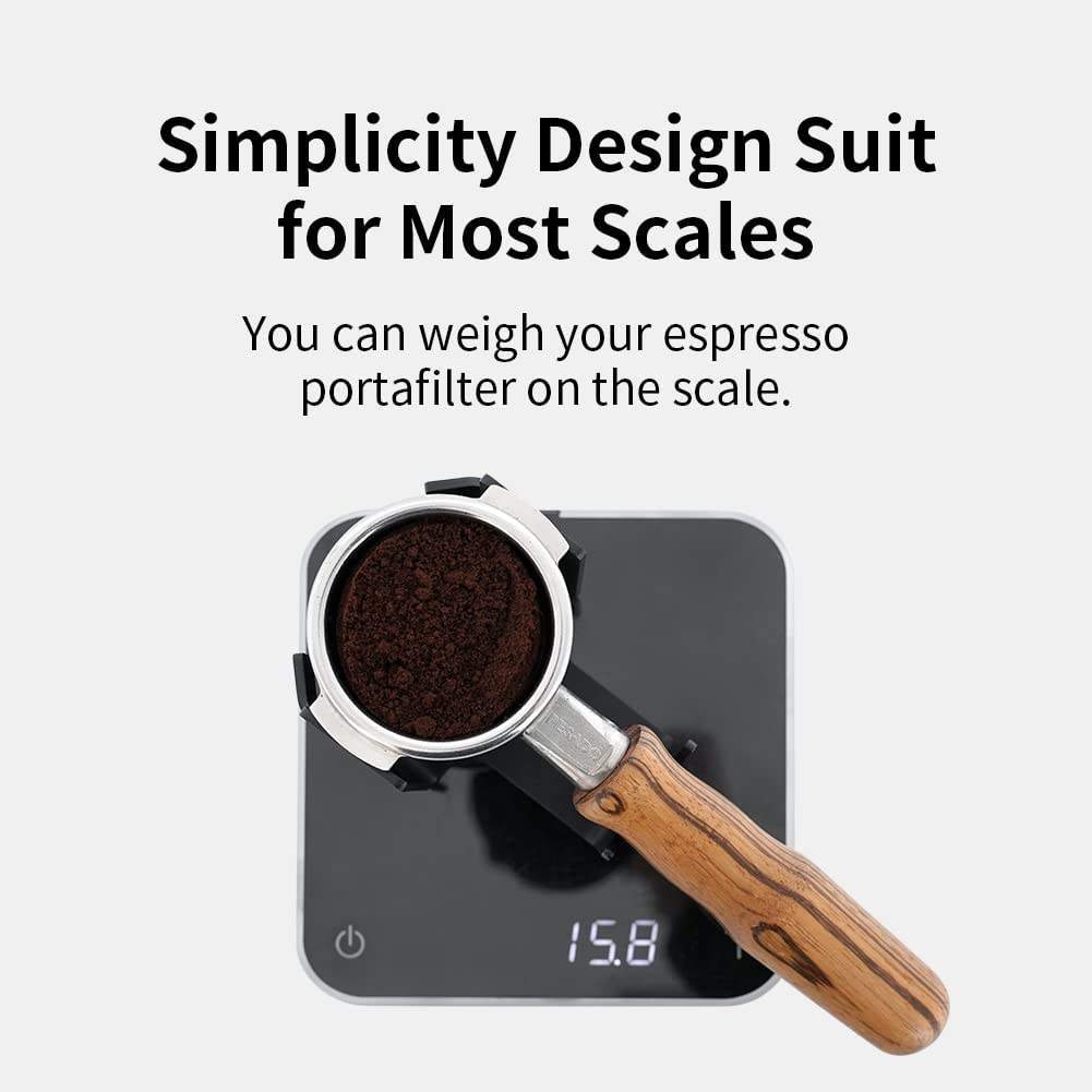 Espresso-Kaffee-Siebträgerhalter, Metall, 58 mm, Kaffeewaagenhalter, Kaffeezubehör, Barista-Werkzeuge, Siebträgerhalter-Station