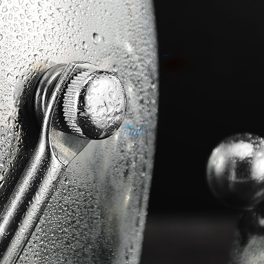 Für Partys und Buffets, großer Eisbehälter, Champagner- und Weinflaschen, Eiskübel aus Edelstahl mit Deckel und Zange