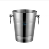 3 Quarts isolierter doppelwandiger Eiskübel aus Edelstahl im klassischen Stil für Partys und Bars