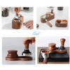 Kaffeefilter-Manipulationshalter 58 mm Espresso-Tampermattenständer aus Holz Tamping-Station Espresso-Tamperhalter mit rutschfesten Füßen