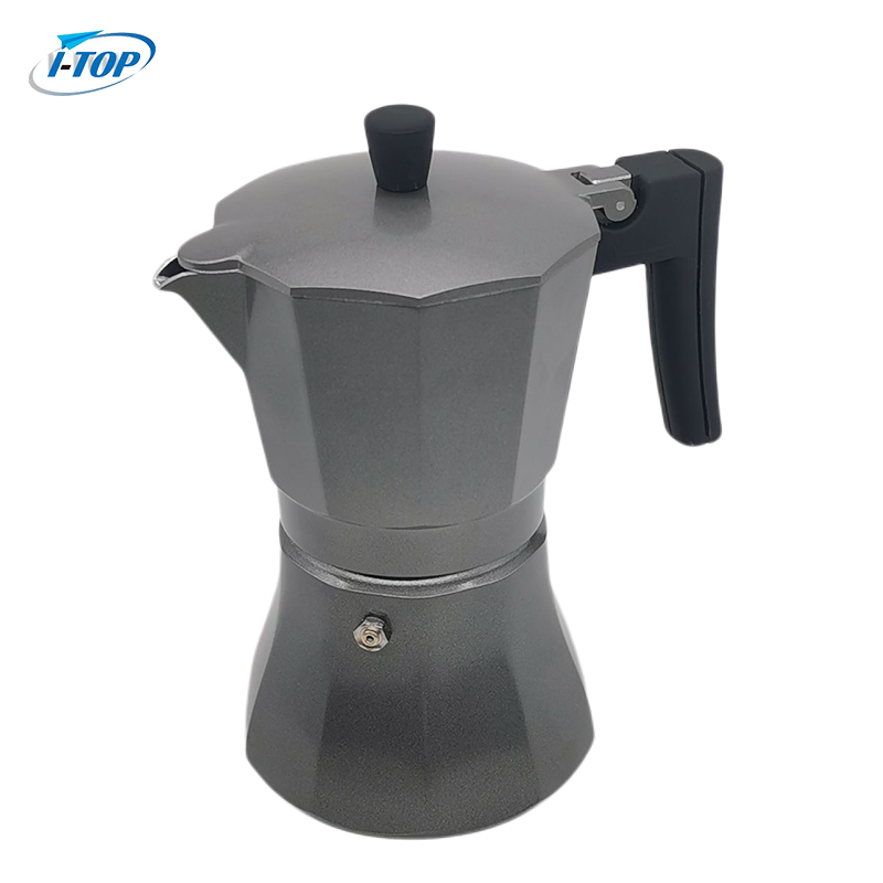 Griff aus Aluminiumlegierung, Bakelit-Griff, Espressomaschine, Moka-Kanne, Mokka-Herd, Kaffeemaschine, Topf, Wärmeinduktion, erhältlich, Nylon-Griff