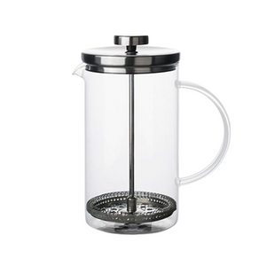 I-TOP GFP01 doppelwandige French-Press-Teekanne aus Glas, French-Press-Kaffeemaschine mit individuellem Logo