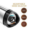 Edelstahl verstellbare Keramik Drip Espresso French Press Handkaffeemühle