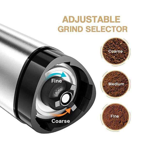 Edelstahl verstellbare Keramik Drip Espresso French Press Handkaffeemühle